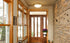 Modern Flush Mount Ceiling Light 12 Inches Brass Ceiling Lighting